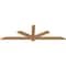Ekena Millwork Kennewick Timber Gable Bracket, Western Red Cedar, 72"W x 21"H x 1 1/2"D x 3 1/2"F, 7/12 Pitch GBW072X21X0204KEN00SWR - alternate 2